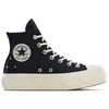 Image de Converse Chuck Taylor All Star Lift Baskets montantes à plateforme pour femme, Noir (Egret), 38 EU
