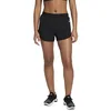 Image de Nike CZ9584 W NK Tempo Luxe Short 3IN Shorts Women's Black/Black/Reflective Silv L