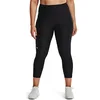 Image de Under Armour Women's HeatGear Armour High Waisted 7/8 Leggings , Black (001)/White , 3X