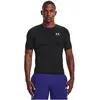 Image de T-shirt en tissu HeatGear pour homme, noir