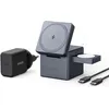 Image de Chargeur sans fil pliable Anker Charge rapide 15 W, cube 3 en 1 compatible avec MagSafe en occasion ou reconditionné