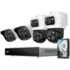 Image de Système de vidéosurveillance NVR PoE eufy S4, 2 caméras Bullet-PTZ et 2 caméras Bullet, PTZ 360°, Suivi IA, Recherche Intelligente, Vision Nocturne Couleur, Stroboscope, 2To préinstallés, 24/7