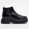 Image de Stuart Weitzman - Chelsea Boots en Cuir Charli Sportlift noires 39