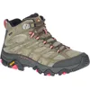 Image de Merrell Femme Moab 3 Mid Gtx Femme Chaussures Randonnée, Olive, 38 EU