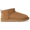 Image de UGG pour femme. 1116109 Bottines Classic Ultra Mini en cuir brun (41), Marron, Plat, Casuel