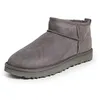 Image de UGG Classic Ultra Mini 1116109-GREY, Womens Winter Boots, Grey, 36 EU
