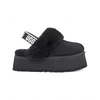 Image de UGG pour femme. 1113474 Chaussures en cuir W Funkette noir (40), Plat, Aucun, Casuel, Homewear