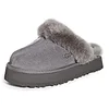 Image de UGG Disquette Chaussons pour femme, charbon, 38 EU