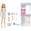 Image de Barbie - Coffret Marchande de Glaces - Machine à Glaces à Levier - Poupée Blonde, Pâte à Modeler et 11 Accessoires - 30 cm - Dès 3 Ans, HCN46