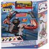Image de Hot Wheels City Coffret Extension Ville avec 10 éléments, 1 Base avec connecteurs et diverses Sections de Piste, 1 Voiture Hot Wheels Incluse, Jouet Enfant, Dès 4 Ans, HDN95