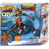 Image de Hot Wheels Coffret Station-Service City   L’Attaque du Gorille avec Figurine Gary Le Gorille, 1 Véhicule Inclus, À Collectionner, Jouet Enfant, De 4 À 8 Ans, HDR30