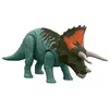 Image de Jurassic World Figurine Dinosaure articulée Tricératops, Attaque Rugissante, sons et mouvements, avec code ADN scannable, Jouet Enfant, Dès 4 ans, HDX40
