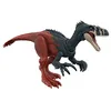 Image de Mattel Jurassic World Figurine articulée de Megaraptor, rugissement, attaque vers l’avant, avec code ADN scannable, Jouet Enfant, Dès 4 ans, HGP79