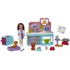 Image de Barbie Coffret Chelsea Vétérinaire, poupée Mannequin Brune, 4 Figurines d’Animaux, 18 Accessoires de vétérinaire, Jouet Enfant, Dès 3 Ans, HGT12