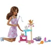 Image de Barbie Kitty Condo Poupée et animaux domestiques avec accessoires, jouet pour enfants de 3 ans et plus