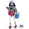 Image de Monster High muñeca Ghoulia Yelps skate urban HHK58 MATTEL