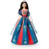 Image de Barbie Nouvel an Chinois Poupée Mannequin, Signature, Emballage prêt à Exposer, Hanfu avec imprimé Chinois, à Collectionner, Jouet Enfant, Dès 3 Ans, HJX35