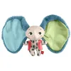 Image de Fisher-Price Jouet Éveil Tembo Peluche Mon Doudou Eléphant pour Poussette, 90% Plastiques Recyclés Post-Consommation, Emballage Certifié Fsc, Jouet Bébé, A Partir De 3 Mois, HKD63