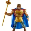 Image de Masters of The Universe Origins Figurine d'action et Accessoire, Rise of Snake Men King Rando et Mini Bande dessinée, 14 cm