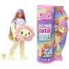 Image de Barbie Coffret Poupée Mannequin Cutie Reveal Série T-Shirt Confort Incluant 10 Surprises, Costume Lion en Peluche, Série T-Shirt Confort « Hope », Jouet Enfant, A Partir De 3 Ans, HKR06