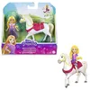 Image de Mattel Princesses Disney Coffret avec mini-poupée articulée Raiponce et figurine de son cheval Maximus, à collectionner, Jouet Enfant, Dès 3 ans, HLW84