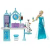 Image de Mattel Disney La Reine des Neiges Coffret Douceurs Givrées avec Poupée Elsa, figurine Olaf, 2 pots de pâte à modeler de couleurs différentes et plus de 10 accessoires, Jouet Enfant, Dès 3 ans, HMJ48