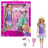 Image de Barbie Ma Première, Poupée pour Tout-Petits, Ma Première Poupée Malibu, 34 Cm, Blonde avec Accessoires, Corps Doux, Flexible, Habillages Et Accessoires, Jouet Enfant, Dès 3 Ans, Hmm66