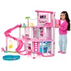 Image de Barbie Coffret Maison de Rêve Poupée Mannequin, Design en Spirale sur 3 Niveaux, 10 Espaces de Vie Inclus Piscine, Toboggan, et Ascenseur, 75Accessoires Inclus,Jouet pour Enfant de 3 ans et Plus,HMX10