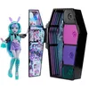 Image de Monster High Coffret Monstrueux Secrets Série Frayeurs Néon avec Poupée Articulée Twyla, Casier, Plus De 19 Surprises, Plus De 125 Looks À Créer, Jouet Enfant, Dès 3 Ans, HNF82