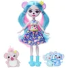 Image de Enchantimals Coffret Famille De Karalee Koala avec Poupée Karalee Koala Gala Enchanté, Figurine Bloke, 2 Figurines Bébés Koalas Et Accessoires Inclus, Jouet Enfant, A Partir De 4 Ans, HNT61