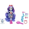 Image de Enchantimals Coffret Gala Enchanté Poupée Zemirah Zèbre & Grainy 15 Cm, 5 Accessoires De Coiffure Inclus, À Collectionner, Jouet Enfant, Dès 4 Ans, HNV28