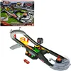 Image de Mattel Disney Pixar Cars Coffret Circuit Course Piston Cup Interactif, Avec Voiture En Métal Flash Mcqueen, Échelle 1/55, Jouet Enfant, A Partir De 4 Ans, HPD81