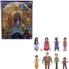 Image de Mattel Disney Wish, Asha et la bonne étoile - Coffret Wish 8 Mini-Poupées Articulées Les Ados Et 1 Figurine Star, Mini-Poupées Asha, Dahlia, Dario, Safi, Bazeema, Et Simon Inclus, dès 3 Ans, HPX36