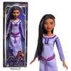 Image de Mattel Disney Wish, Asha et la bonne étoile - Poupée Asha Du Royaume De Rosas Avec Vêtements Emblématiques Amovibles, 5 Points D'Articulation, Jouet Enfant, A Partir De 3 Ans, HPX23