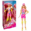 Image de Barbie Le Film Poupée Mannequin Patineuse en Tenue De Patinage avec Justaucorps, Cycliste Et Rollers, Accessoires Vert Fluo Inclus, À Collectionner, Jouet Enfant, A Partir De 3 Ans, HRB04