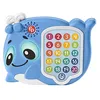 Image de Fisher-Price - Parlez-Moi Serena Balena Devinina avec Me, Version Italienne, Jouet interactif Musical avec lumières et mouvements d'apprentissage, Jouet pour Enfants, 18 Mois et HRB79