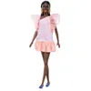 Image de FASHIONISTA ROBE VOLANTS - BARBIE - HRH14 - POUPEE MANNEQUIN BARBIE
