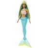 Image de Barbie-Poupées Sirènes avec cheveux et nageoire colorés et serre-tête HRR03