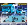 Image de Hot Wheels - Nissan Skyline 2000GT-R LBWK & Fleet Flyer - Team Transport - HRV45 - Lot de 2 pièces de qualité supérieure - Métal/métal - Real Riders - Lyberty Walk - Mattel 2024-1:64