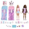 Image de Barbie - Cutie Reveal Soirée Pyjama - Coffret Rempli De Surprises Avec 2 Poupées Articulées Et 35+ Accessoires en occasion ou reconditionné