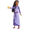 Image de Mattel Disney Wish Poupée Articulée Asha De Rosas Chanteuse Avec Figurine Star, Tenue Amovible, Chante En Français, Cheveux Tressés, Jouet Enfant, Dès 3 Ans, HVX69