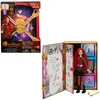 Image de Mattel Disney Descendants : The Rise of Red Coffret poupée Red fille de la Reine de Coeur, avec le Livre de Sorcière Magique, un mélange pour fabriquer du slime et des surprises, HWH95
