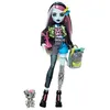 Image de Monster High-Poupée Frankie Stein-Poupée avec animal et accessoires HXH73 en occasion ou reconditionné