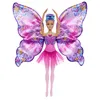 Image de Barbie-De Danseuse à Papillon-Poupée transformation 2 en 1 HXJ10