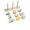 Image de Fisher-Price-Animaux en Bois à Empiler et Trier 10 pièces HXV04