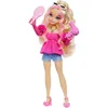 Image de Barbie Poupée et Accessoires Barbie Équipe de Rêve poupée « Malibu » articulée avec Cheveux blonds ondulés, 11 Accessoires de Maquillage et de Coiffure, HYC21
