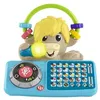 Image de Fisher-Price Jouet d’éveil Sync Squad Yack Lettres pour bébé et tout-petit avec musique et lumières interactives, à partir de 9 mois, version française, HYK96