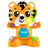 Image de Fisher-Price Jouet d’éveil Sync Squad Tigre Parties du Corps pour bébé et tout-petit avec sons et lumières, à partir de 9 mois, version française, HYL00