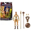 Image de Masters of The Universe Figurine articulée Teela Masterverse New Eternia 18 cm, 30 Points d’Articulation, Coiffe de Cobra Amovible et Armes, JBP84