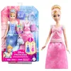 Image de Princesses Disney Poupée Cendrillon et Tenues Coffret 2 en 1 avec 2 tenues, 9 accessoires, 2 corsages à clipser et 2 jupes, inspiré du dessin animé Disney